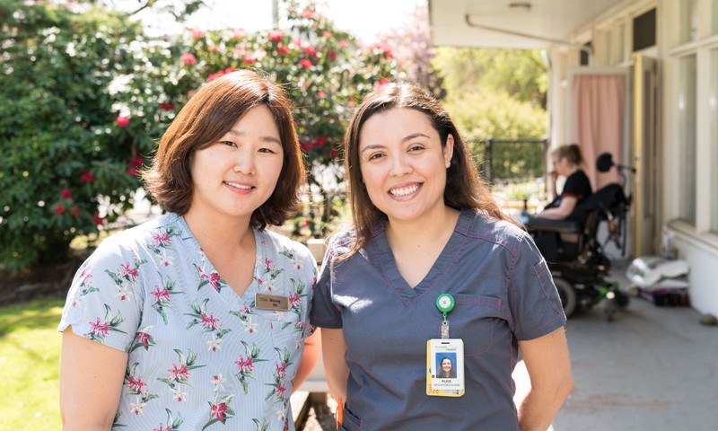 vancouver coastal health nurses smiling